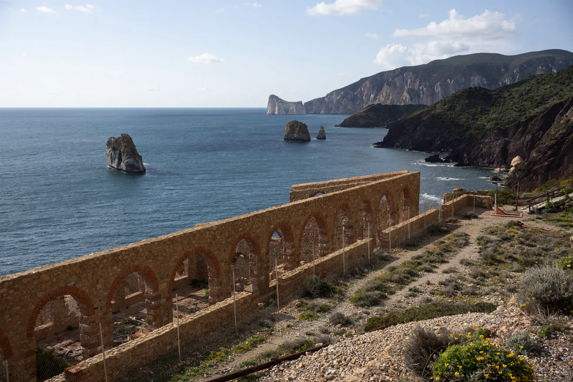 Mer et mine Sardaigne les mines